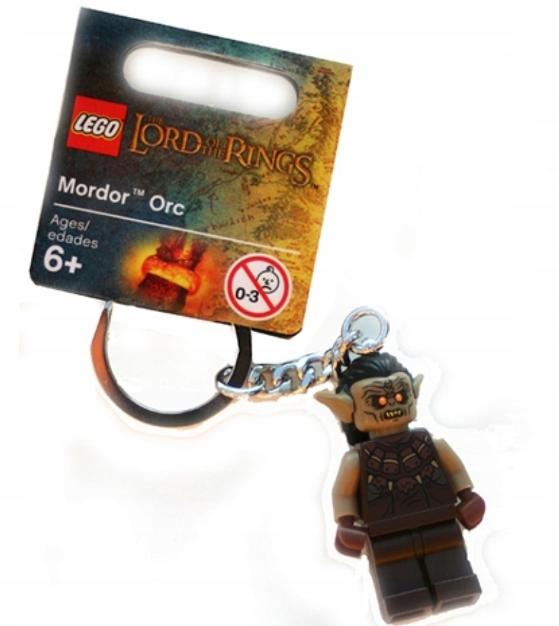 Lego 850514 Přívěsek Na Klíče Mordor Orc Lord Of The Rings Nový Unikát Key Chain