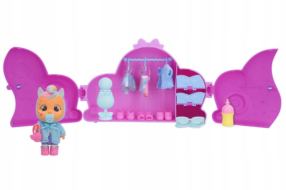 CRY BABIES GARDEROBA PŁACZĄCEJ MINI LALKI JENNA 3+ EAN (GTIN) 8421134082793