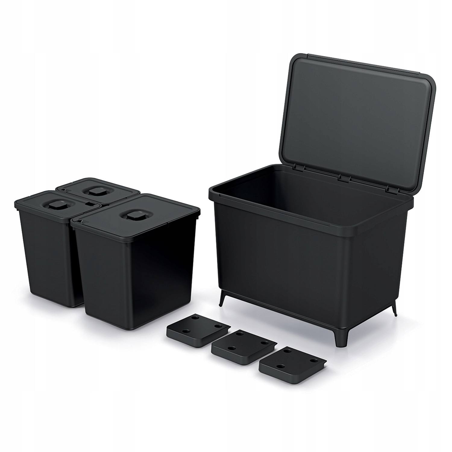 KOSZ DO SEGREGACJI Z POJEMNIKAMI 2x10L +23L KEDEN Marka inna