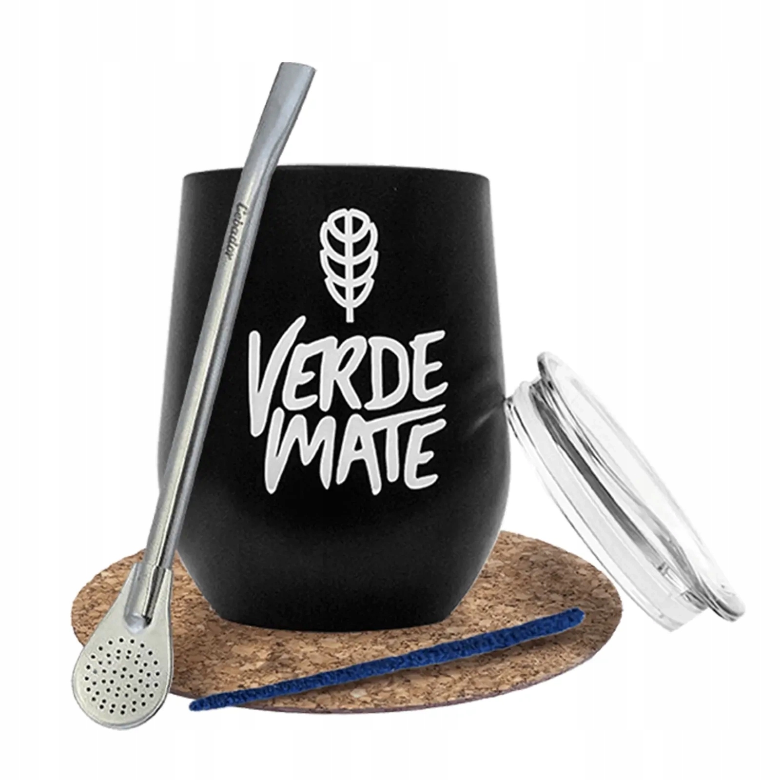 Sada pro Yerba Mate Mate Matero Termické Verde Mate TermoLid Bombilla