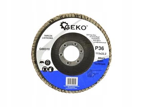 

Geko Tarcza Listkowa Lamelkowa 115mm P 36