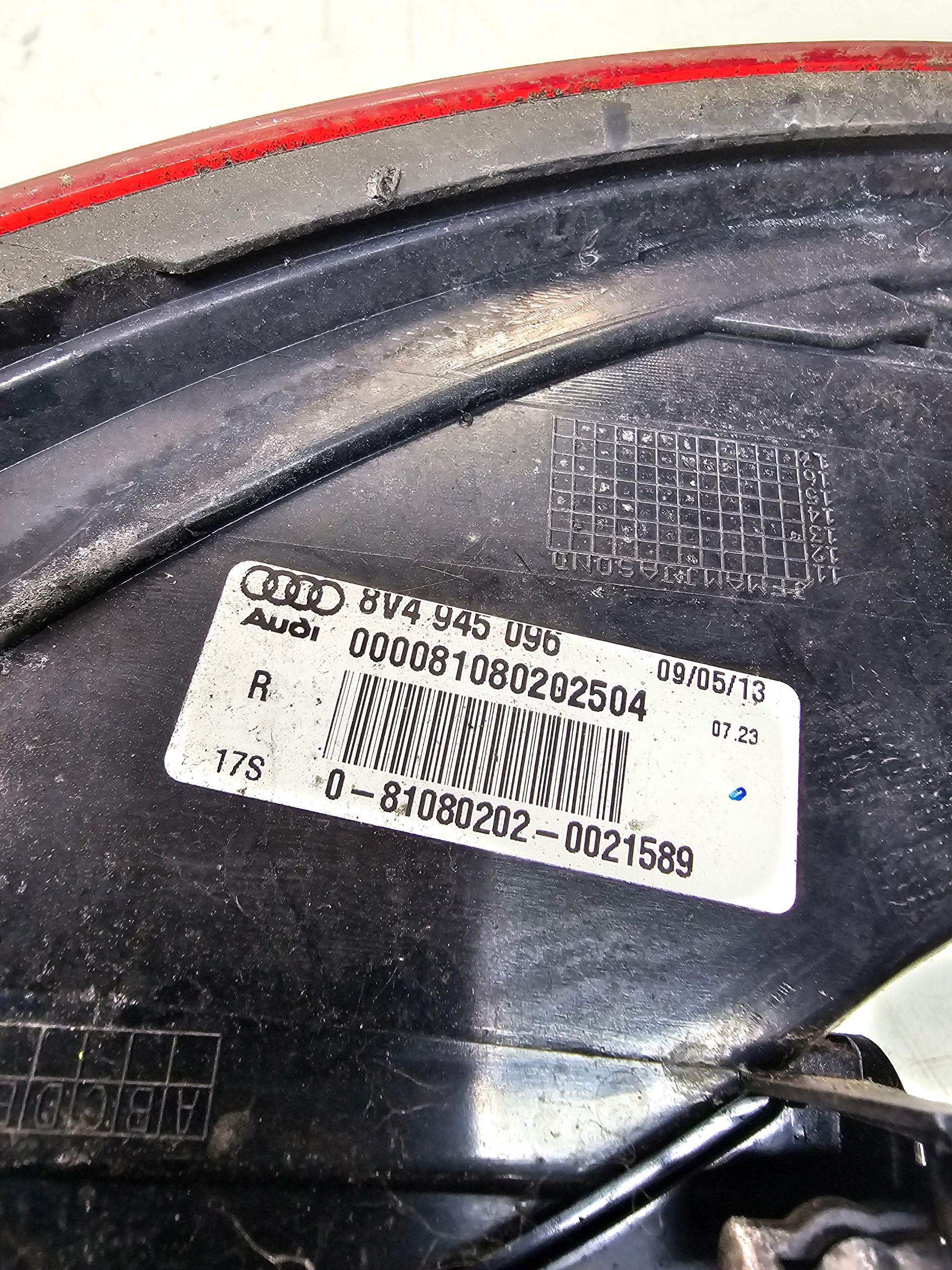 light right rear part AUDI A3 8V SPORTBACK 8V4945096