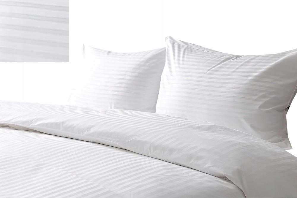 Hotelové povlečení 200x220 cm 2 povlaky na polštáře damašek stylové 150 g/m2 zip 2c