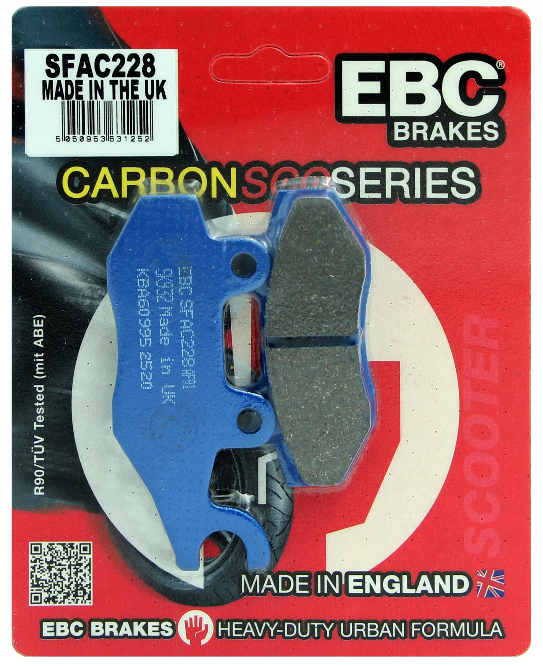 EBC KLOCKI HAMULCOWE CARBONOWE SFAC228
