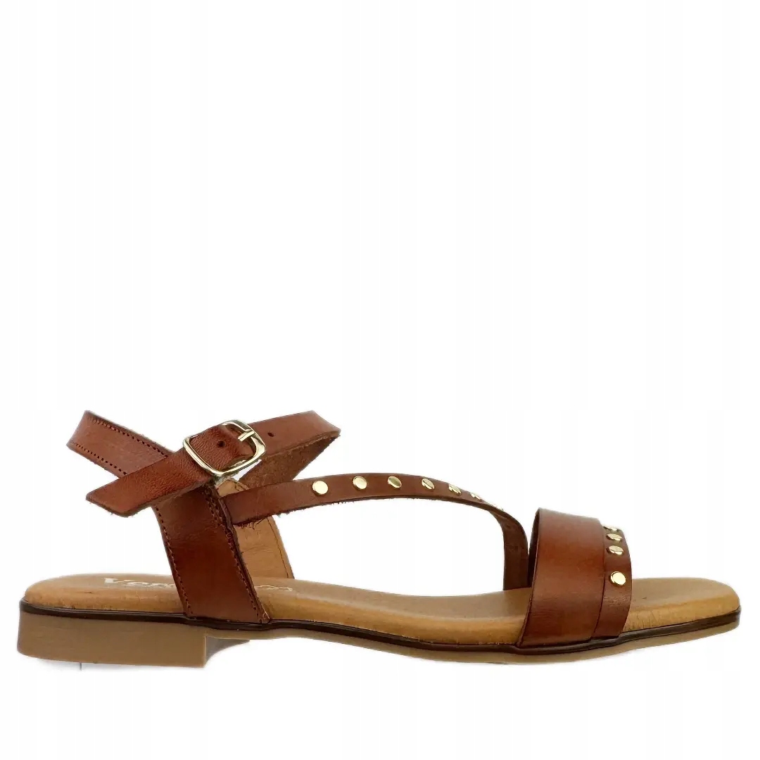 Dámské sandály Verano 3079 cuero 40, hnědá barva