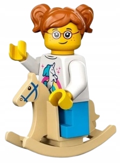 Zaplombowane Lego Minifigures 24 Koń Na Biegunach Col24-11