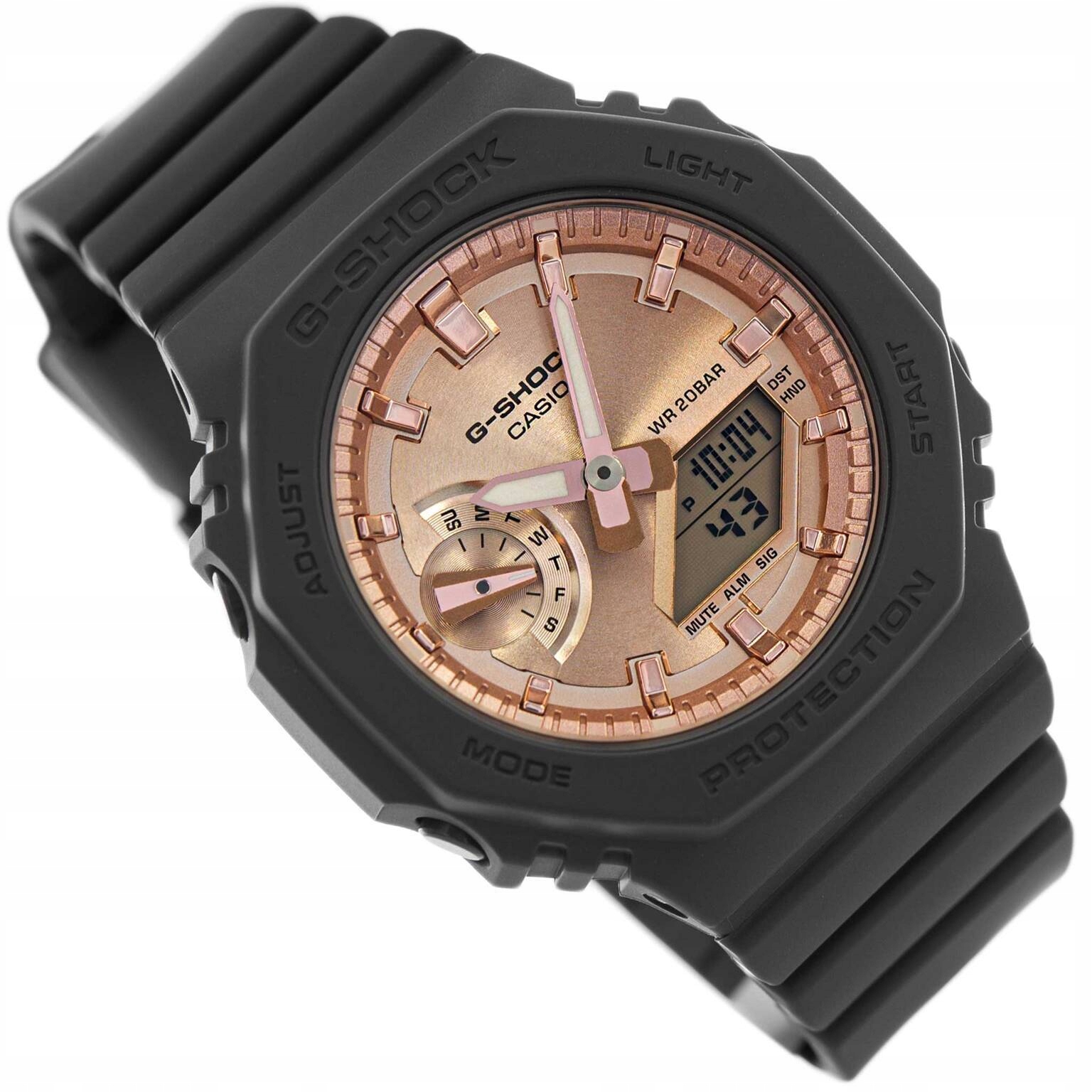 Dámské Hodinky Casio GMA-S2100MD-1AER G-shock Grafitové 200 M Na Běhání