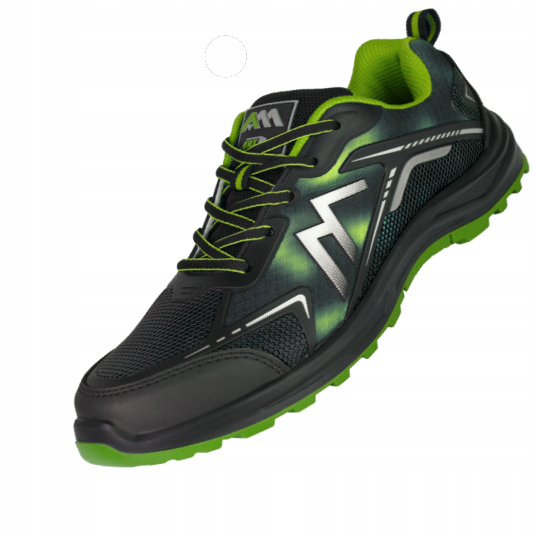 Art.mas Obuwie buty robocze Bhp półbuty letnie do pracy Mirage Green 44