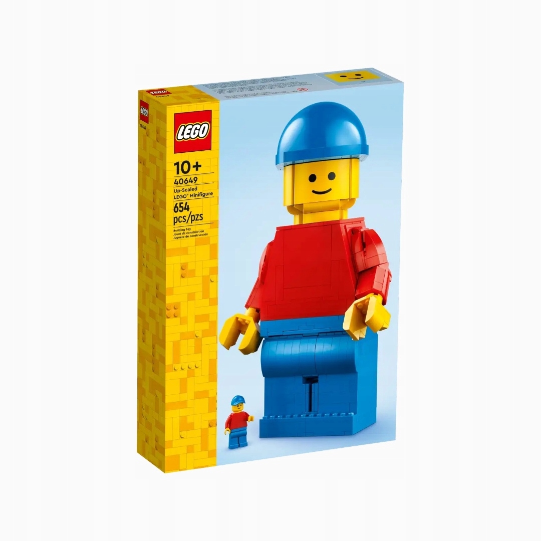 LEGO 40649 Powiększona Minifigurka Duża Oryginał Płeć chłopcy dziewczynki