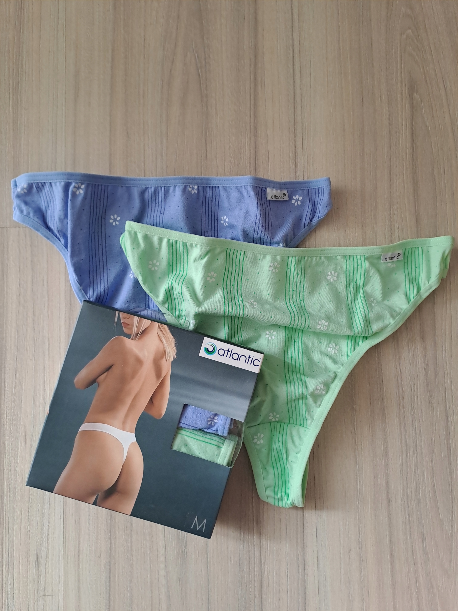 Stringi damskie Atlantic LP-325 *M* 2PACK