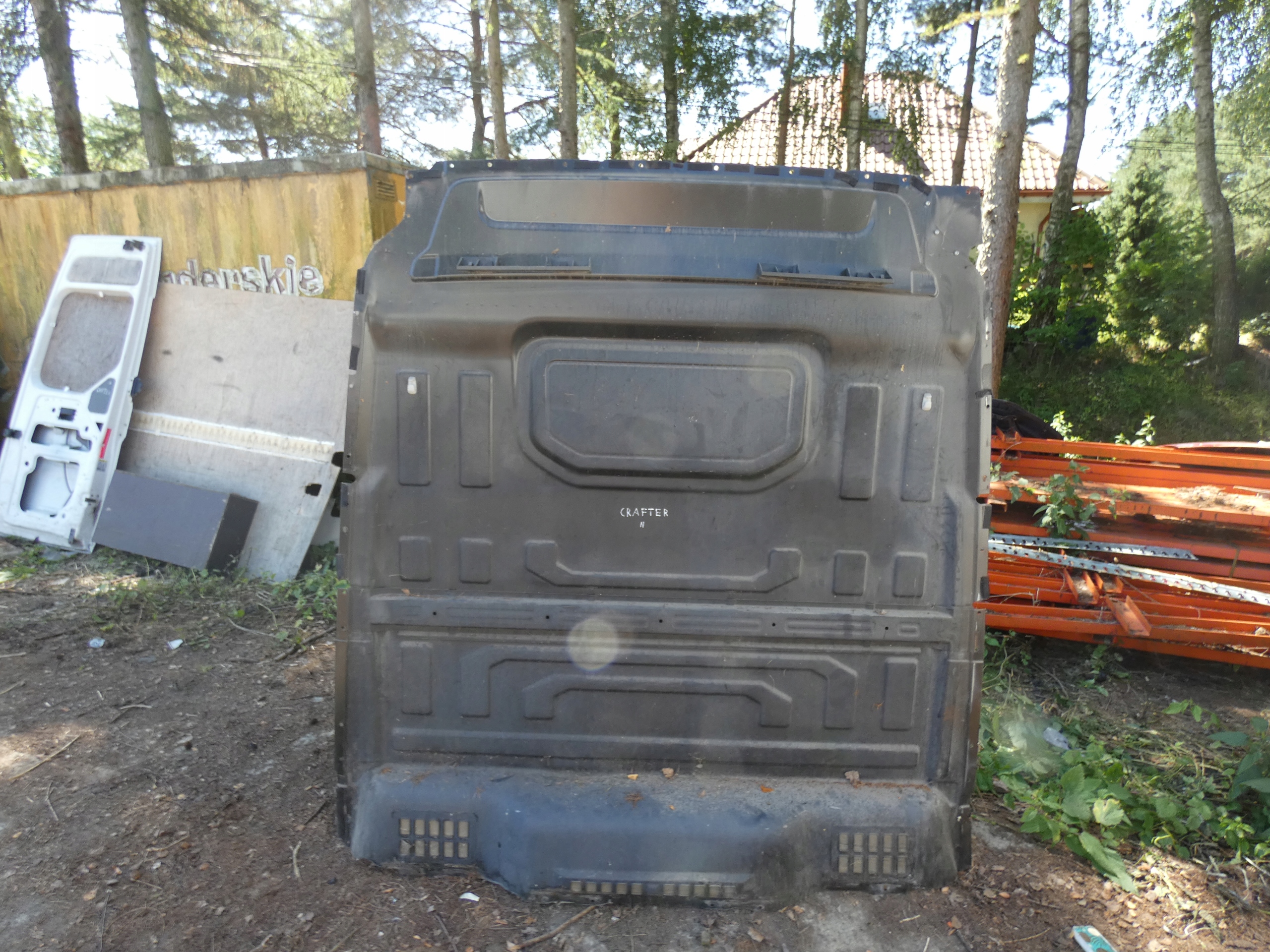 SCIANA GRODZIOWA PRZEGRODA Blech CRAFTER II 2