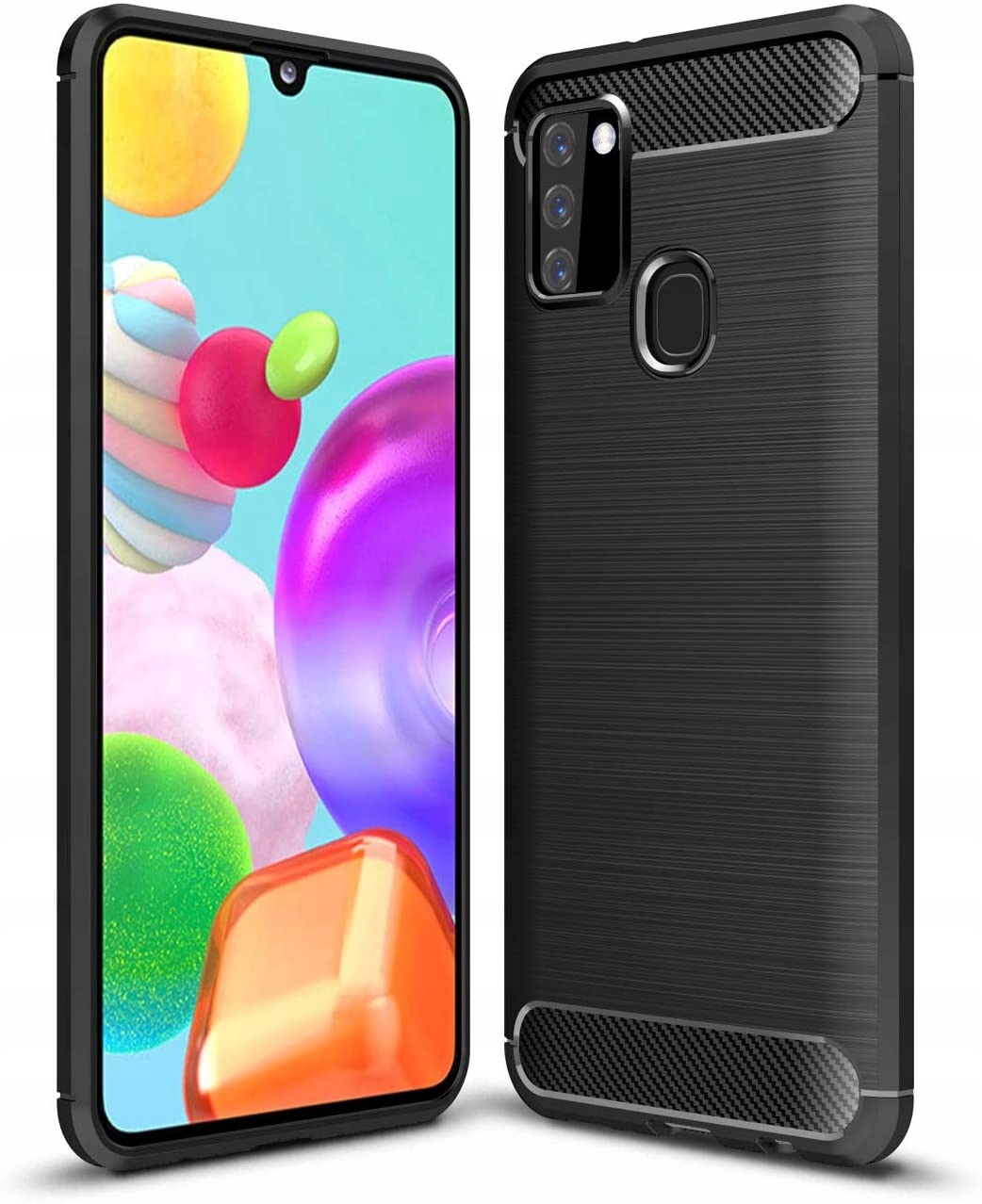 

Etui Pancerne Case do Samsung Galaxy A21S + Szkło