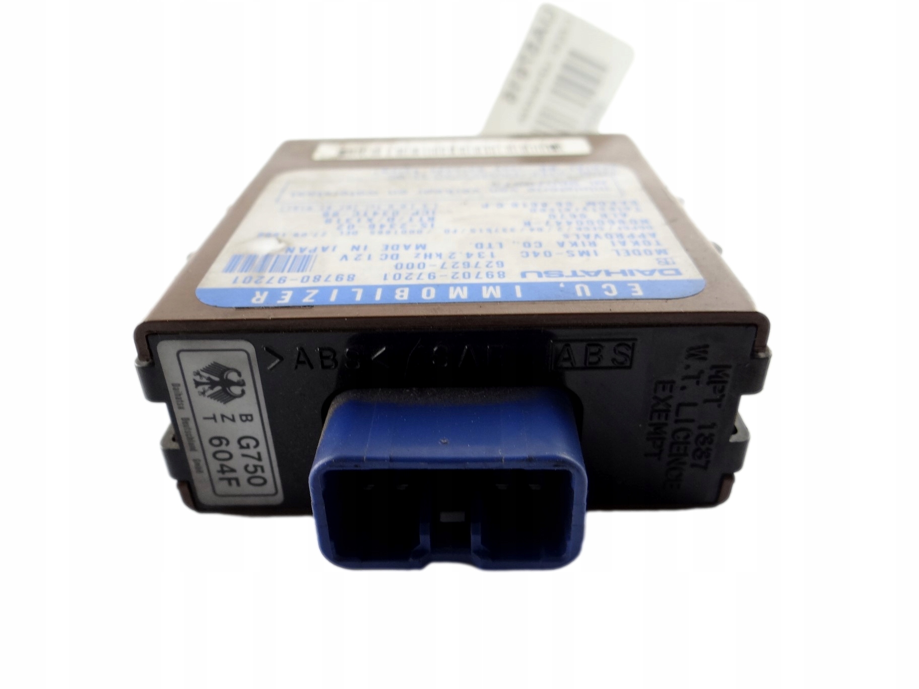 module IMMOBILIZERA DAIHATSU CUORE 89702-97201