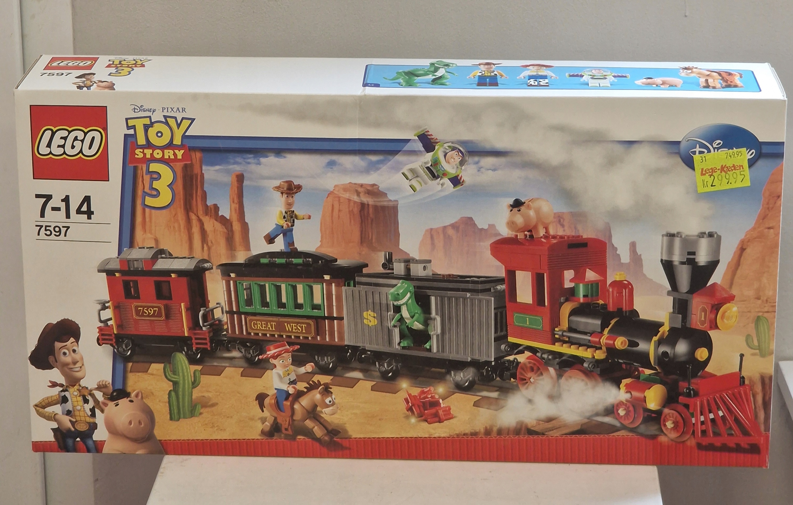 Lego Toy Story 7597 Lego 7597 Toy Story Pościg Za Pociągiem