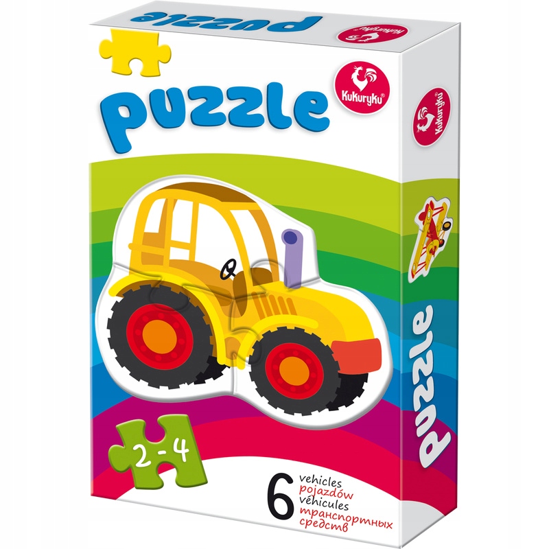 

Kukuryku Pierwsze Puzzle Pojazdy