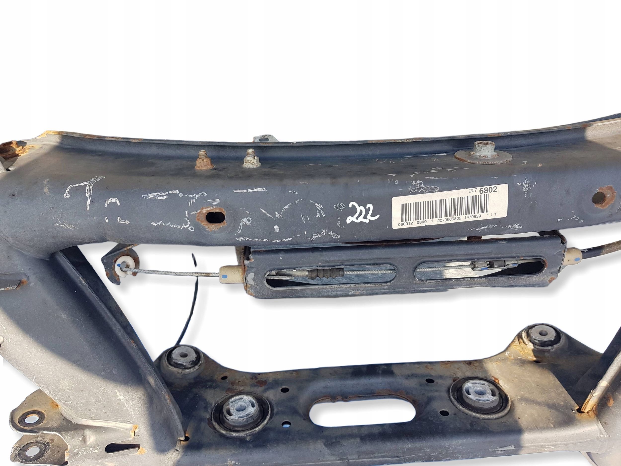 axle beam rear part rear MERCEDES W207 C207 sider subframe axle beam