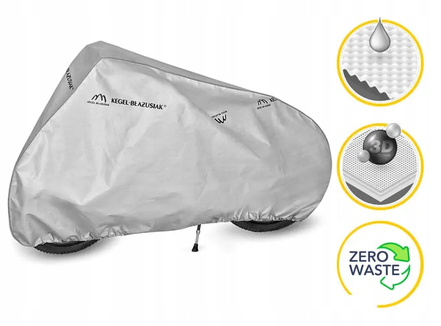 Wodoodporny Pokrowiec na Rower M Trwały 3 warstwy Basic Garage Model BASIC GARAGE