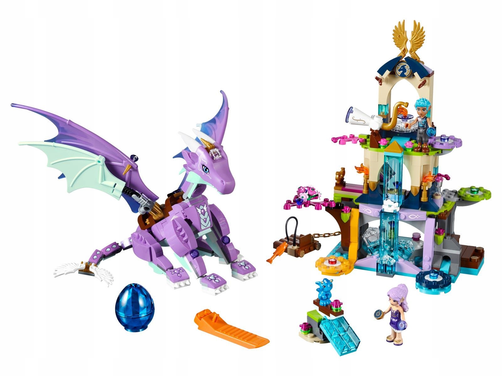 LEGO Elves 41178 Dragon Sanctuary - Świątynia smoka Marka LEGO
