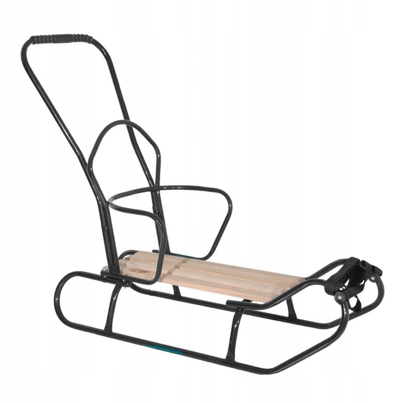 Polskie Metalowe Sanki Z Oparciem – Idealne Na Zimę