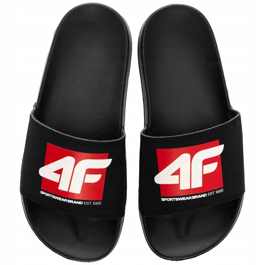 KLAPKI CHŁOPIĘCE 4F SPORTOWE GUMOWE BASENOWE NA LATO PO DOMU DZIECIĘCE Rozmiar (new) 35