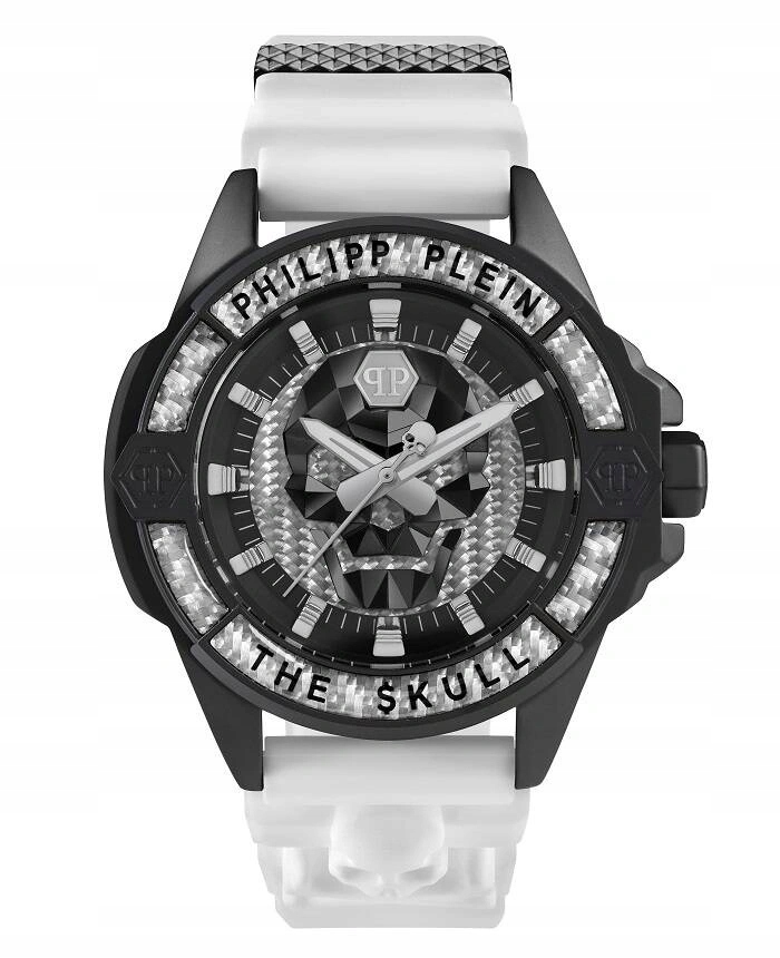 Pánské hodinky Philipp Plein PWAAA1822 The Skull Carbon Fiber