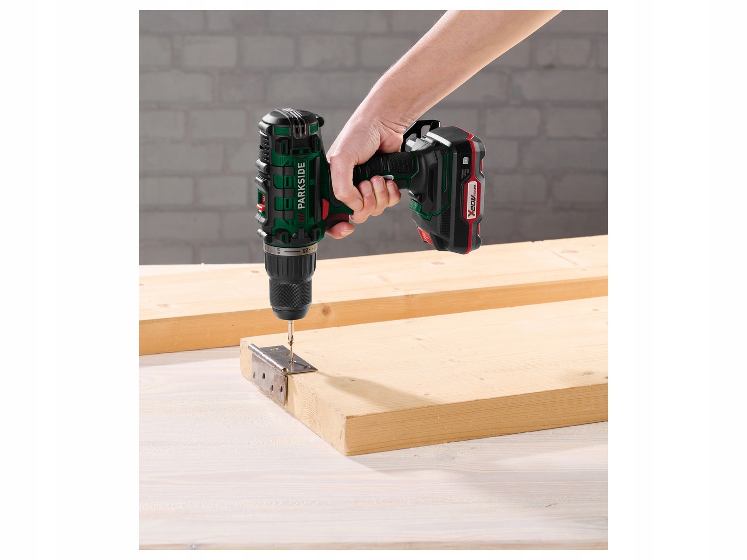 AKUMULATOROWA WIERTARKO-WKRĘTARKA 20V PARKSIDE +GRATIS Pojemność akumulatora 2 Ah