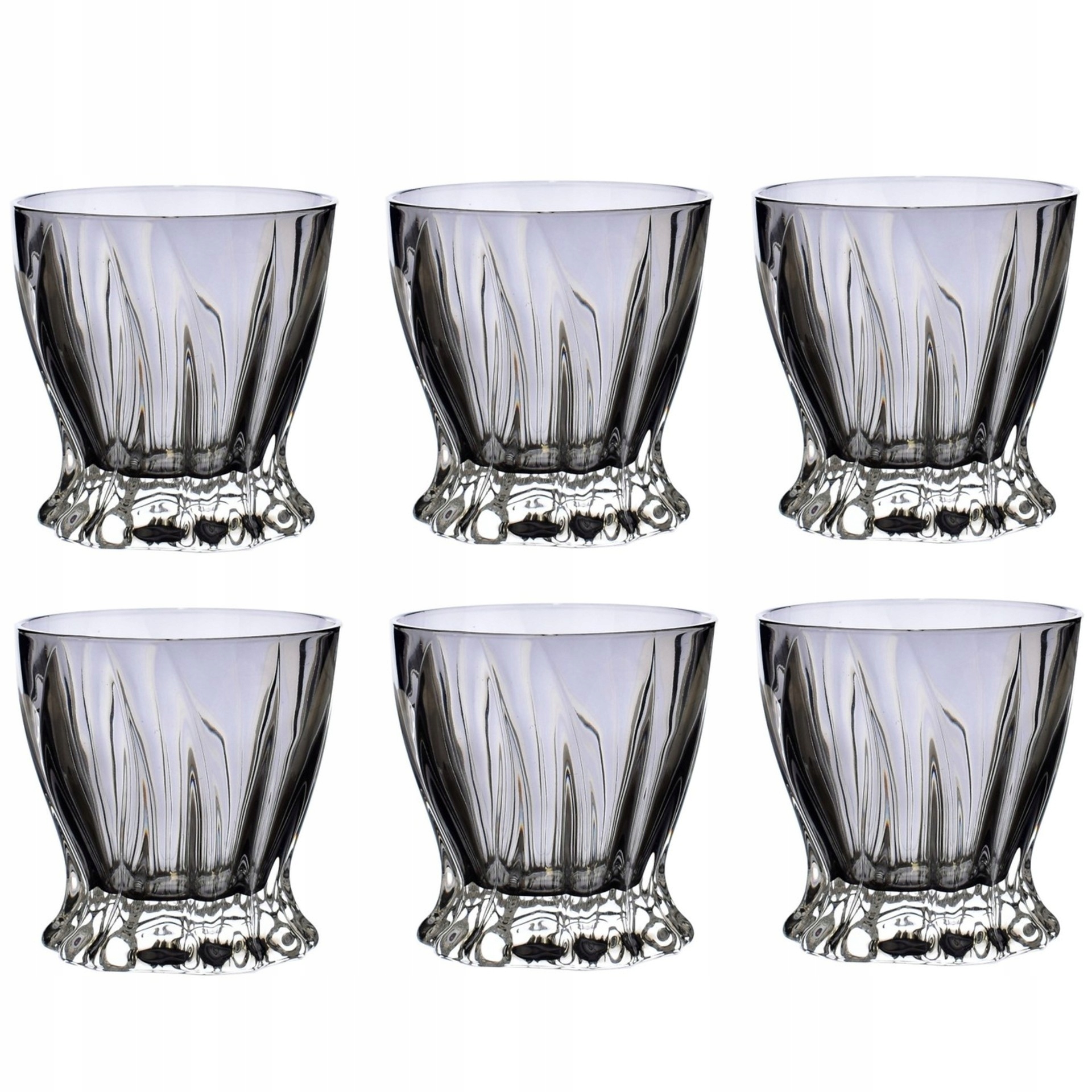 Aurum Plantica poháre na whisky 320 ml Grey (6ks)