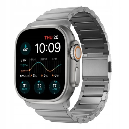 Nomad Titanium Band – titánový náramok pre Apple Watch 44 mm-49 mm