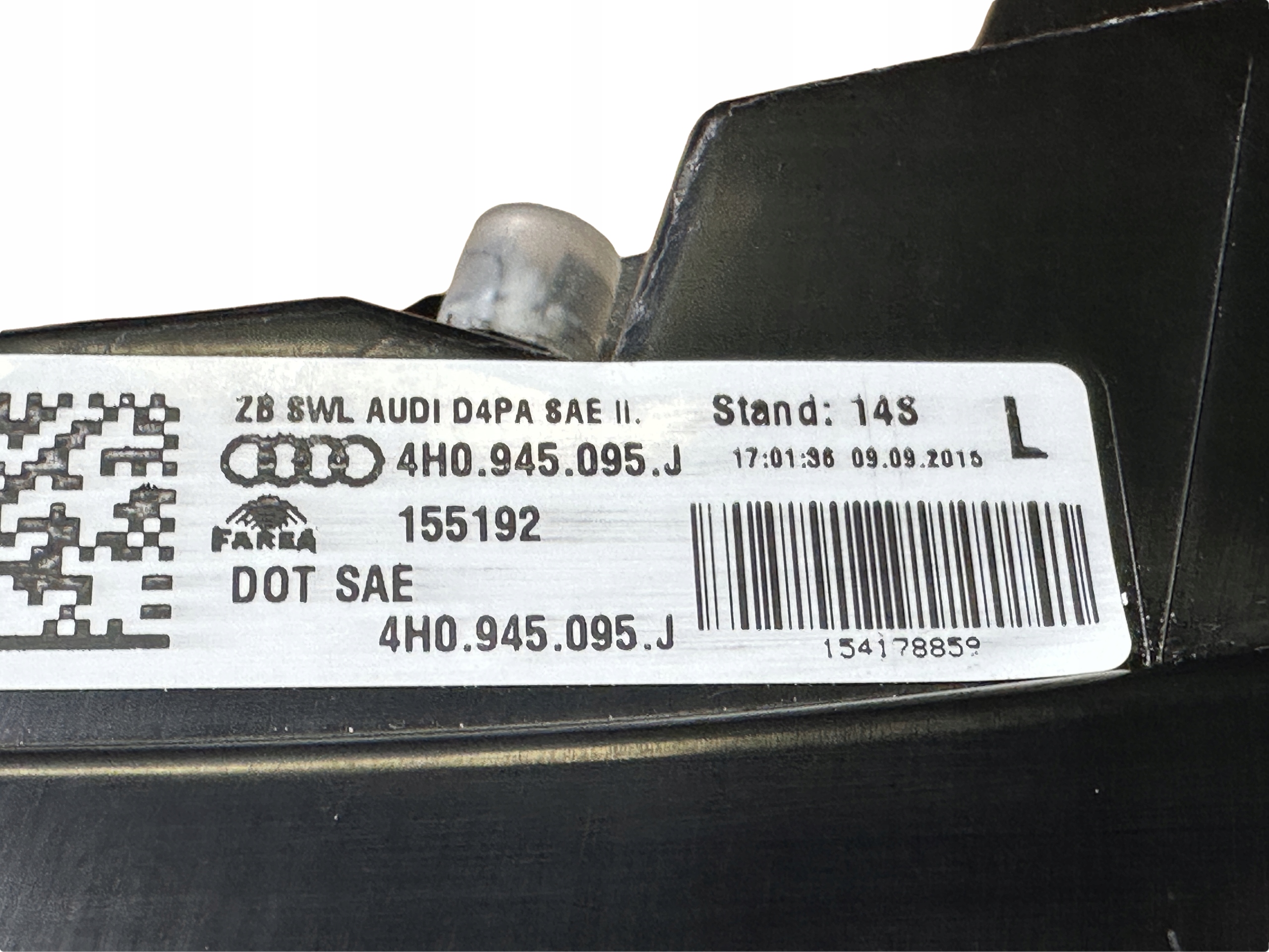 AUDI A8 4H D4 LIFT light left rear part 4H0945095J USA
