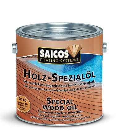 SAICOS OLEJ DO TARASÓW - 0118 kolor teak 2,5L