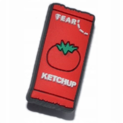 

Food - Przypinka do butów - Ketchup - 4219