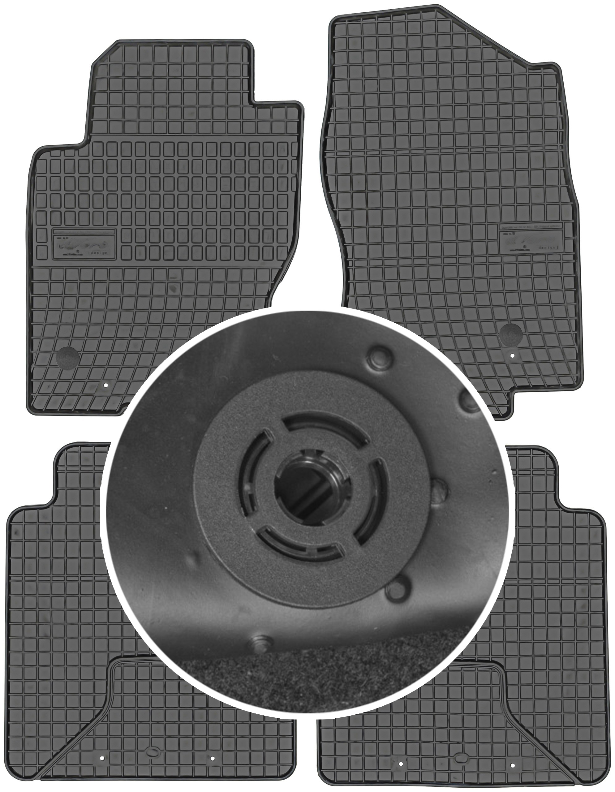 

Nissan Navara 2005-2014 Wycieraczki gumowe