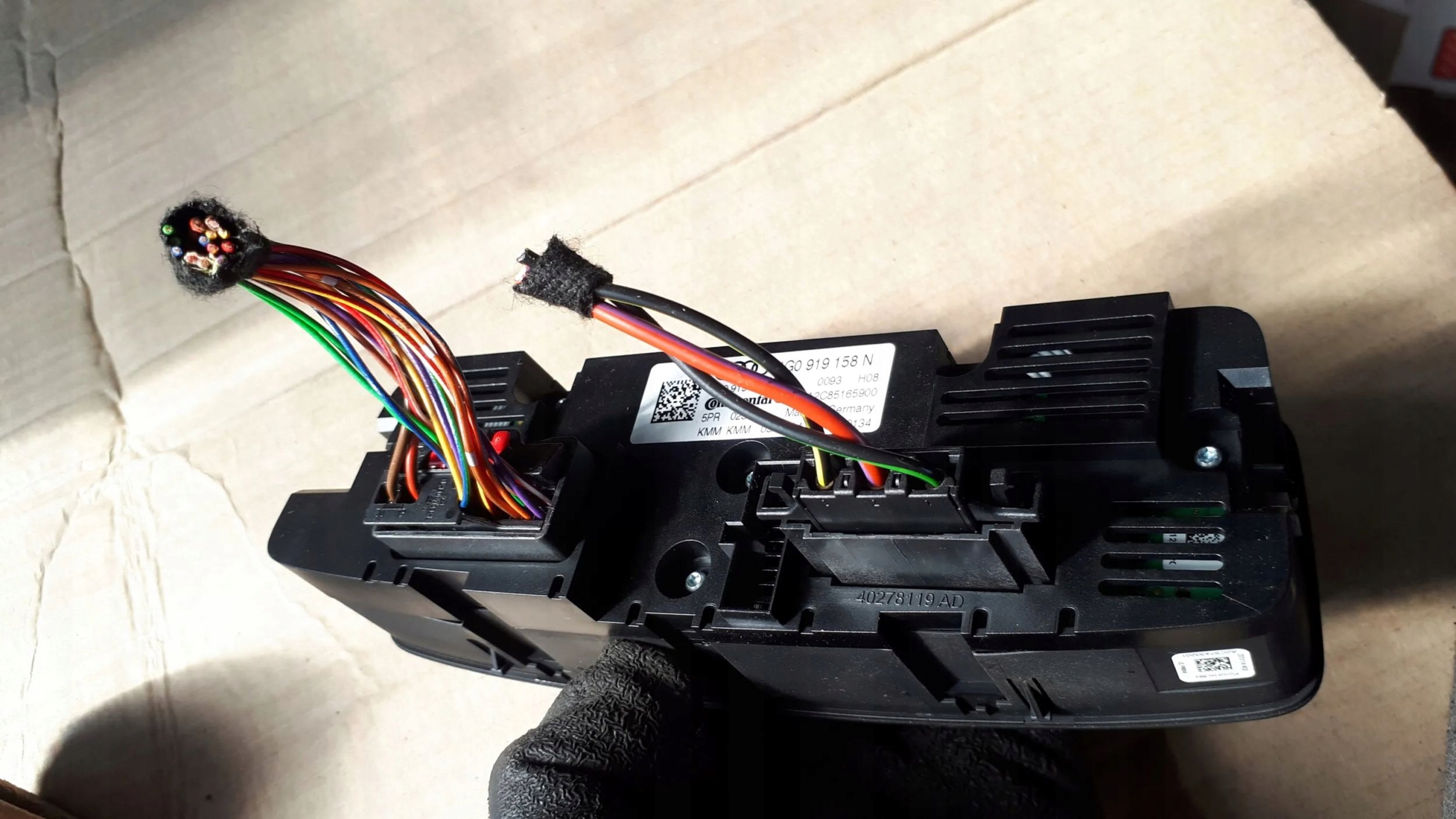 Audi A7 S7 4G 2013 Panel klimatizaci 4G0919158N