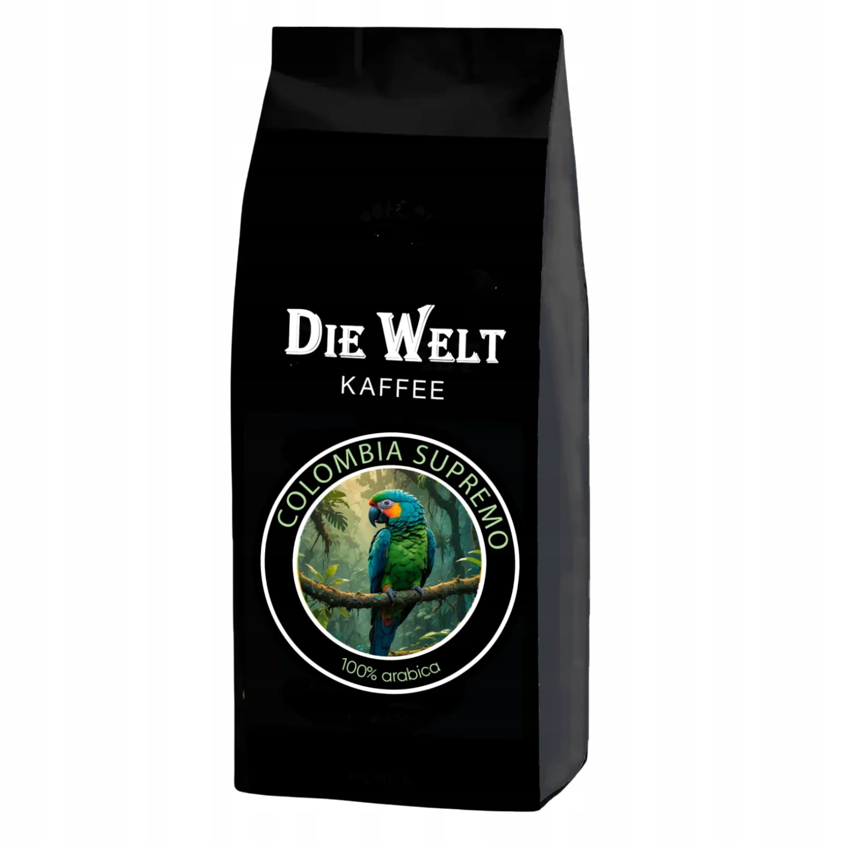 Káva v zrnech 1 kg Die Welt Kaffee Colombia Supremo 100% Arabika