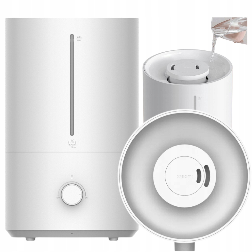 Nawilżacz powietrza inteligentny jonizator lampa UV-C Xiaomi Humidifier 2