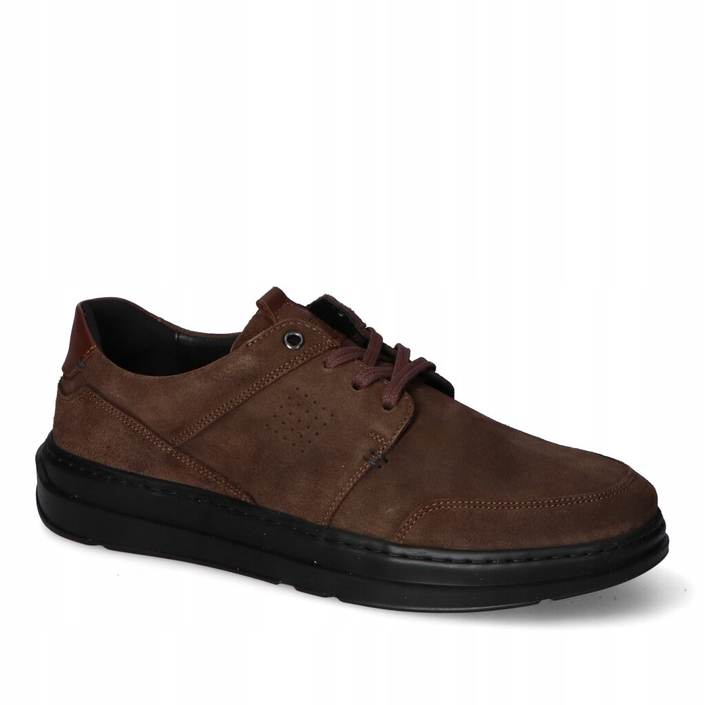 Polobotky Krisbut 5582-2-9 Hnědé semišové 45