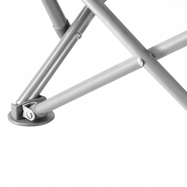 NIEBIESKI KRZESŁO PLAŻOWE, rozkładane turystyczne Maksymalne obciążenie 120 kg