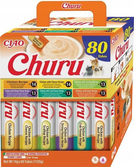 Inaba Ciao Churu Chicken With Beef Recipe Przysmak Dla Kota 80x14g