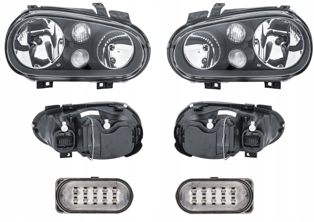 REFLEKTOR LAMPA VW GOLF 4 CABRIOLET 97- HELLA L+P