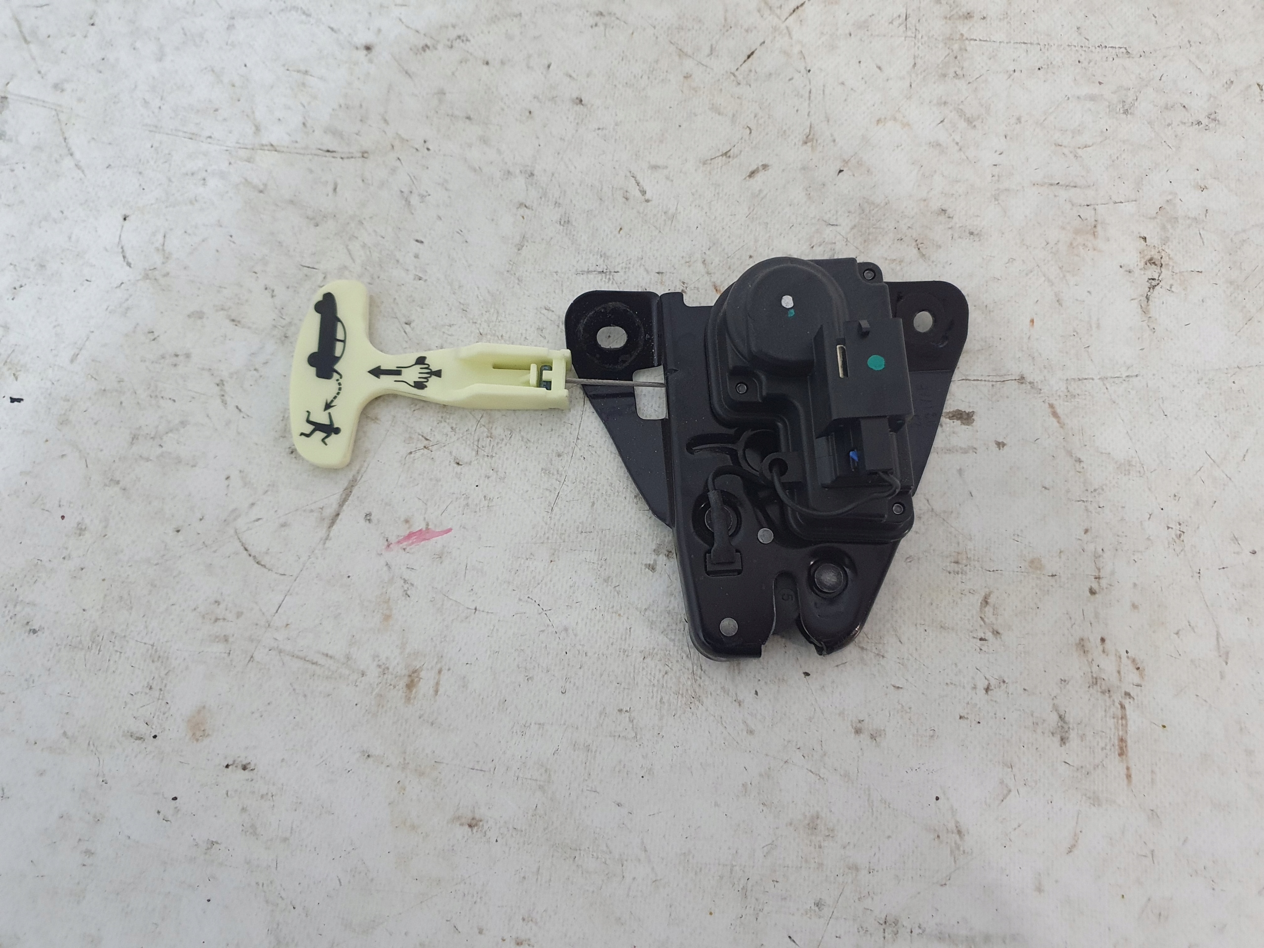 original DODGE CHARGER 2015- lock bonnet rear part boot 68091508AB