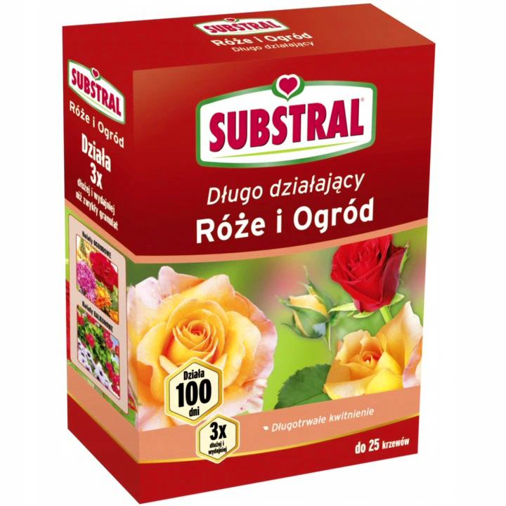 

Nawóz 100 Dni Długo Działający Do Róż 1KG Substral