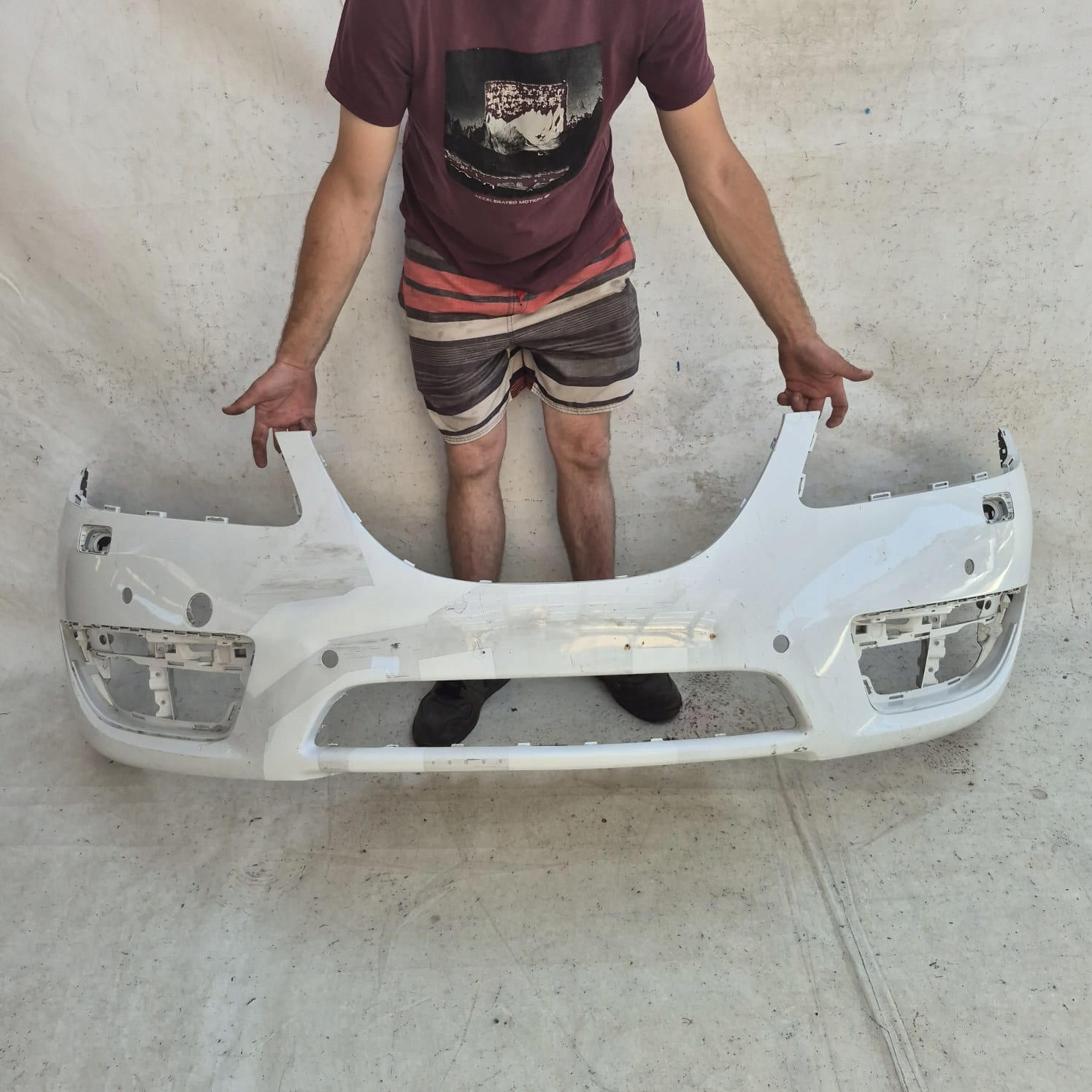 SAAB 9-5 II 10-12 bumper front front SPR PDC