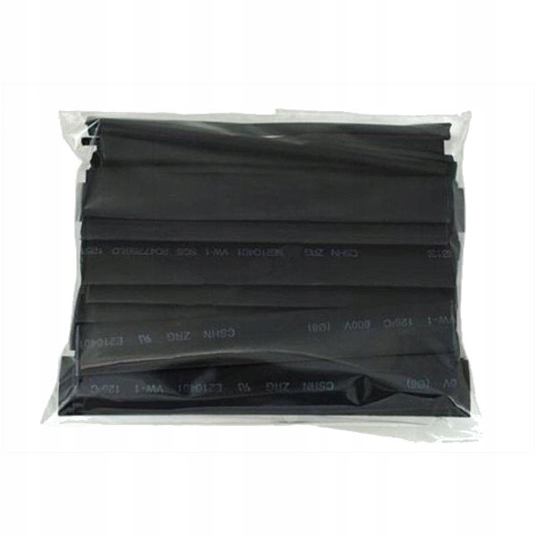 Zestaw Rur Koszulek Termokurczliwych 10cm 35szt Rurki Termokurczliwe Rury