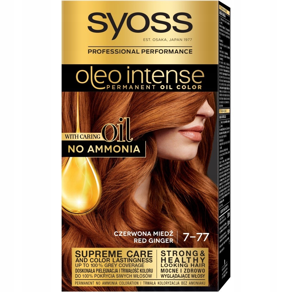 

Syoss Oleo Intense Farba 7-77 czerwona miedź