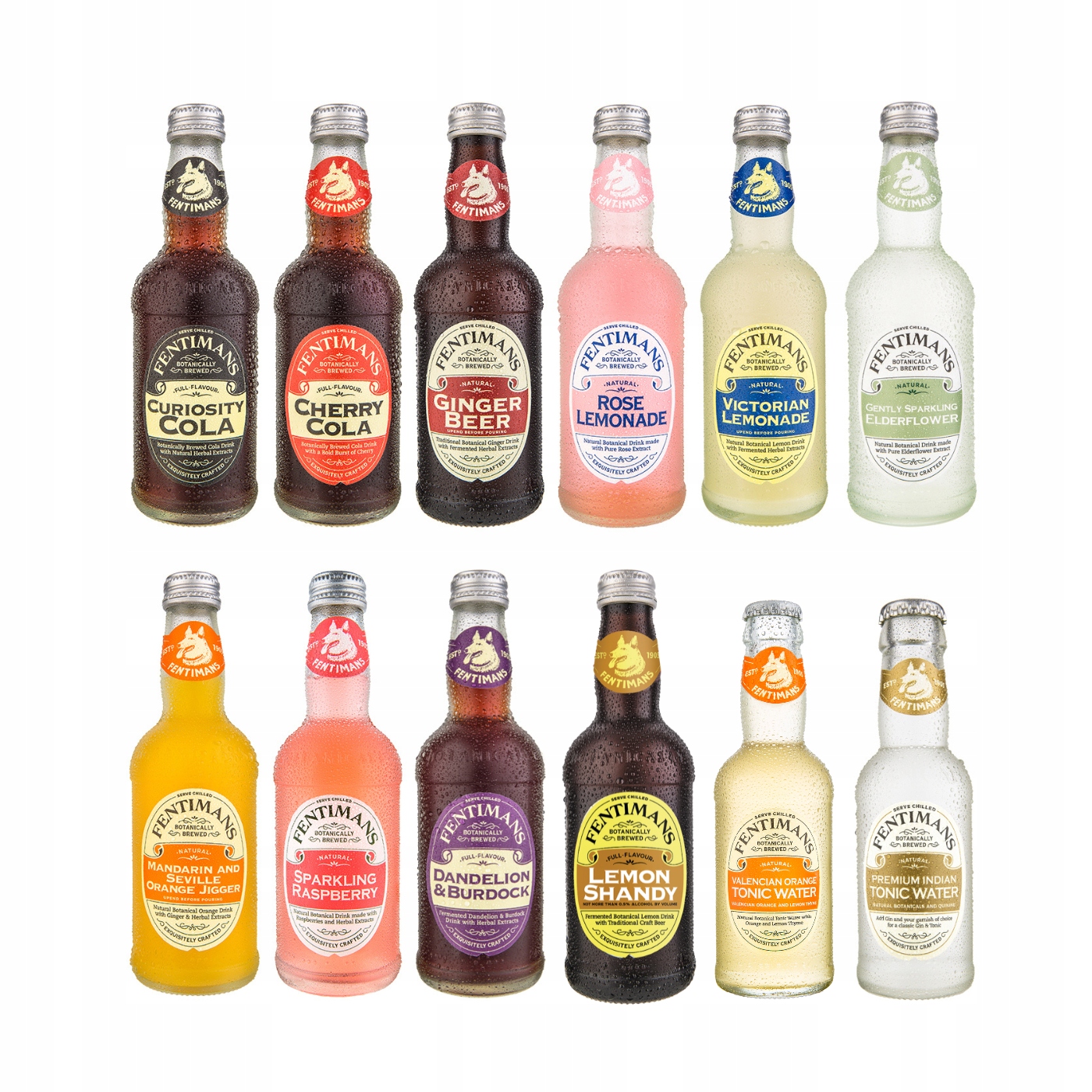 Zestaw degustacyjny Fentimans brytyjska lemoniada