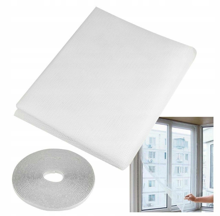 150x200 Белое окно сетки москита Net 1061