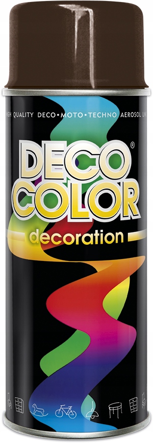 

Spray Lakier W Spreju Deco Color 400ML Brąz Orzech