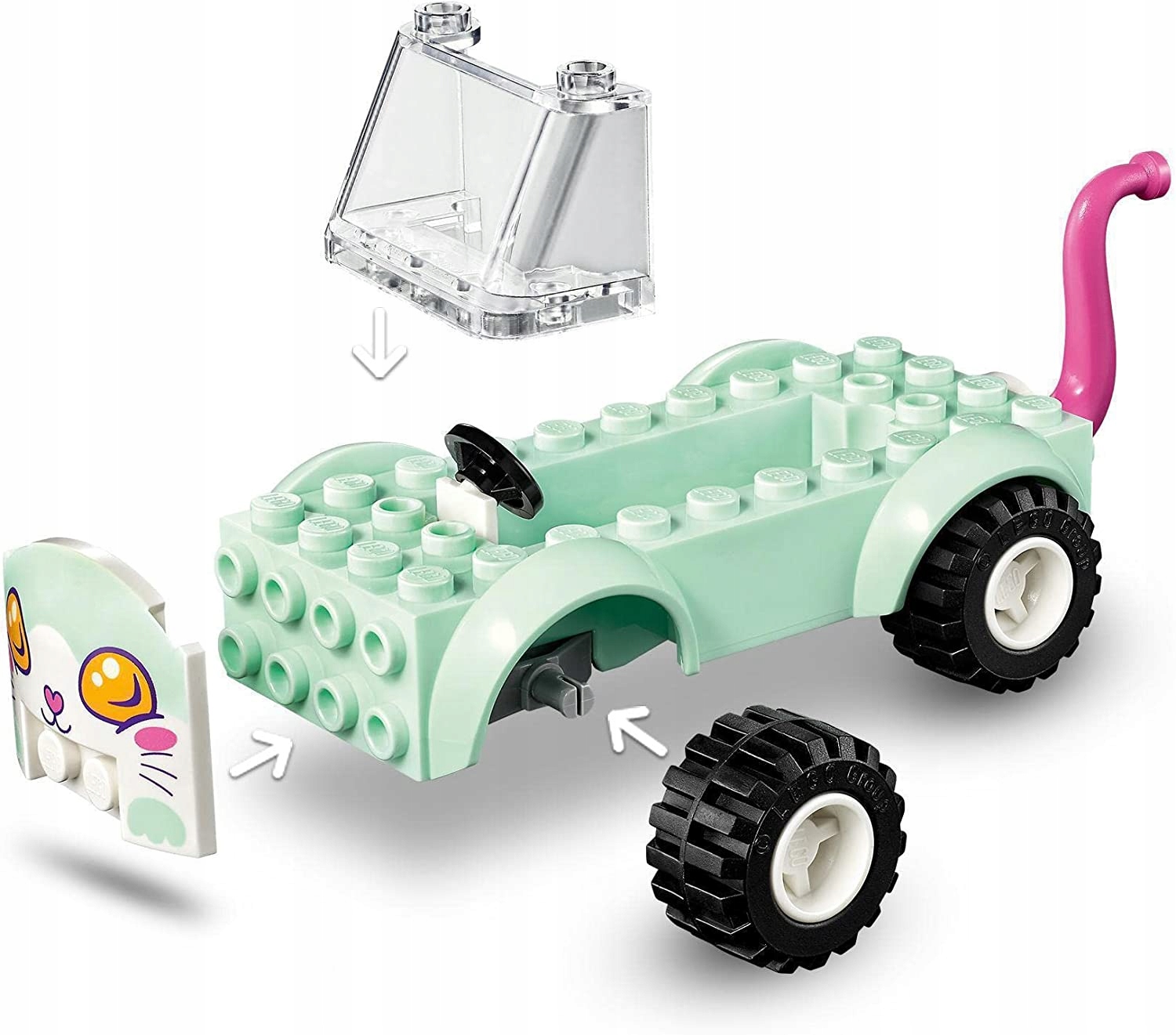 LEGO 41439 KOTY KOTKI FRYZJER KOSMETYCZKA AUTKO PREZENT DLA DZIECI ZABAWKA Wiek dziecka 4 lata +