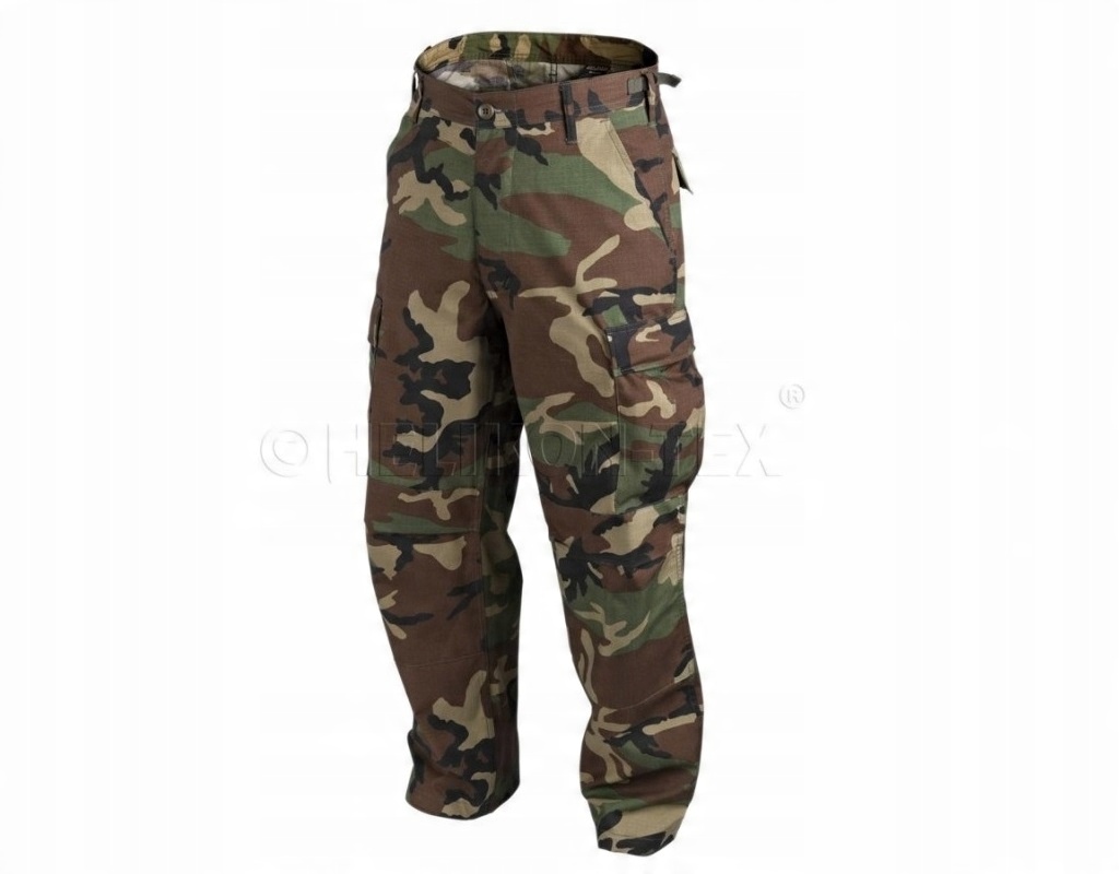 

Spodnie bojówki Helikon Bdu Us Woodland S Long