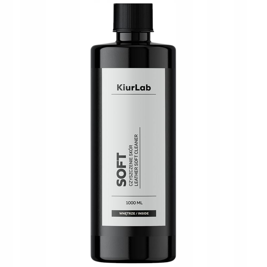 Kiurlab Leather Soft Cleaner 1L Do Czyszczenia Skóry Tapicerki Skórzanej
